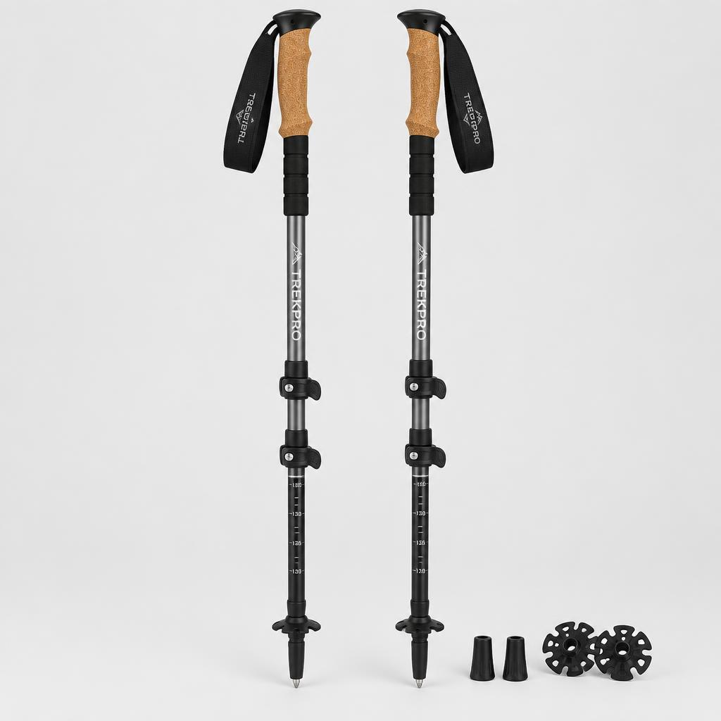 TrekPro Adjustable Trekking Poles
