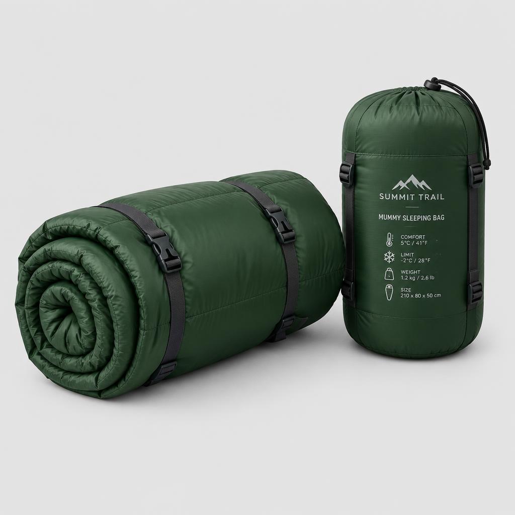 Summit Trail 20F Mummy Sleeping Bag